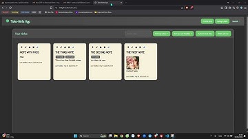 Demo Video of Web Programming and Applications