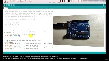 An overview of the Arduino IDE and how to upload code to your Arduino (part 3)
