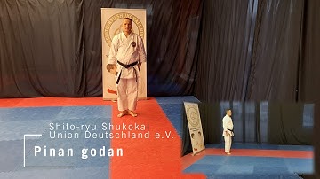 Pinan Godan // Shito ryu // Kata with names of the techniques