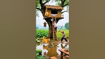 Cảm động chú chó cứu ông bà thoát khỏi con rắn nguy hiểm