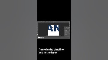 How to create a simple frame animation in Adobe Photoshop in just 3 minutes! #tutorial #photoshop