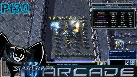 StarCraft 2 Arcade Pt30 "Line Tower Wars Remade"