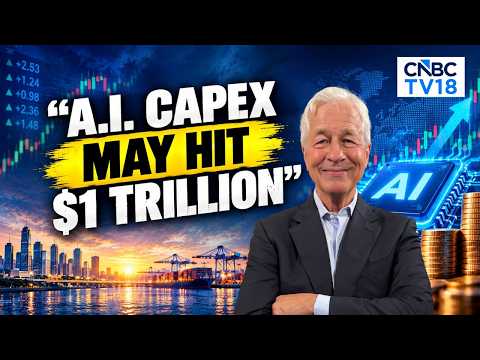 AI Spending Could Hit $1 Trillion Next Year, Says JPMorgan CEO Jamie Dimon | N18V | CNBC TV18