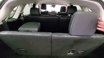 2016 2017 2018 2019 2020 2021 Mazda CX-9 SUV How To Raise & Lower 3rd Third of Row Passenger Seats