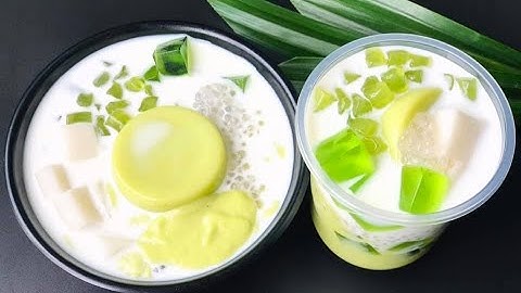 Hướng dẫn nấu nước cốt dừa chan chè dùng cho các món chè hiện đại