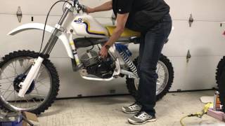 1983 Husqvarna 125 XC comes back to life