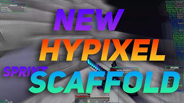 (CONFIG RELEASE) NOVOLINE *destroys* HYPIXEL WITH THE NEW SPRINT SCAFFOLD (hypixel hacking video)