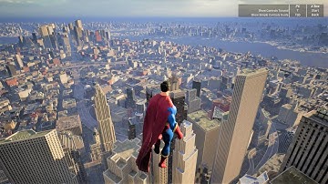 Unreal Engine 5 Superman enters the Matrix Demo