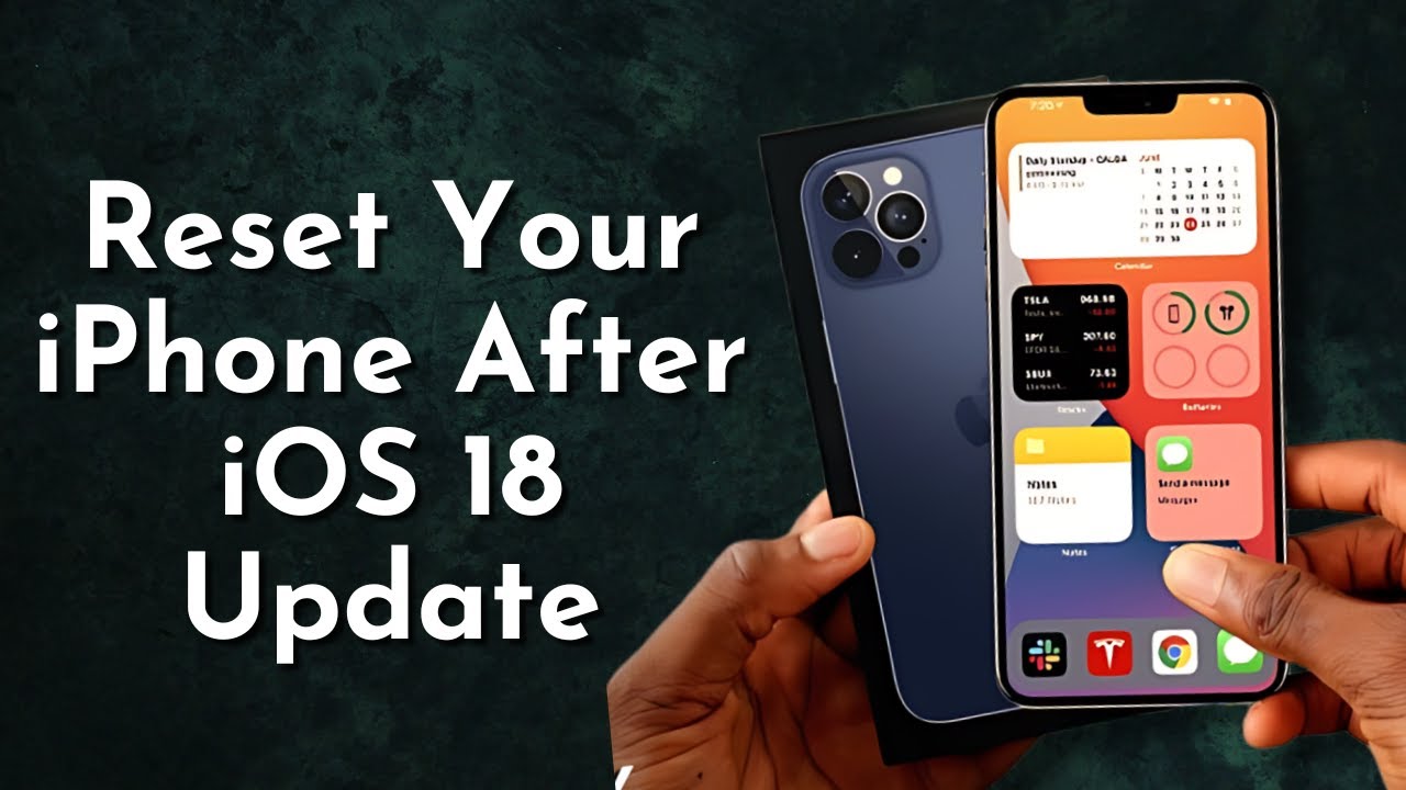 How to Reset Your iPhone After iOS 18 Update? - YouTube