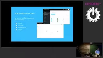 Managing VMs and Containers in a Deeply Integrated UI