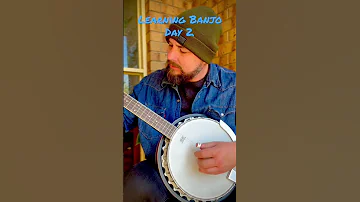 Learning Banjo Day 2 