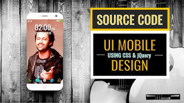 UI Mobile Design using CSS & jQuery | Source Code