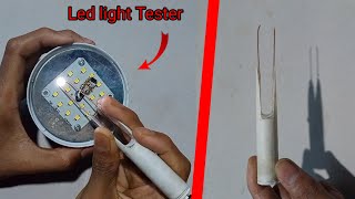 How To Make A Led Light Tester / Making A 5v,12v,220v Led Light Tester