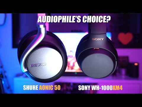 Shure AONIC 50 vs Sony WH-1000XM4 REVIEW   Audiophile s Choice    