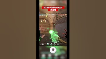 Fastest ACE in Valorant History #valorant #skye