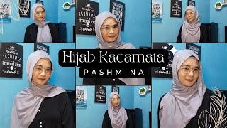 6 Cara Berhijab Pakai Kacamata - Pashmina Viscose - Hijab Kacamata