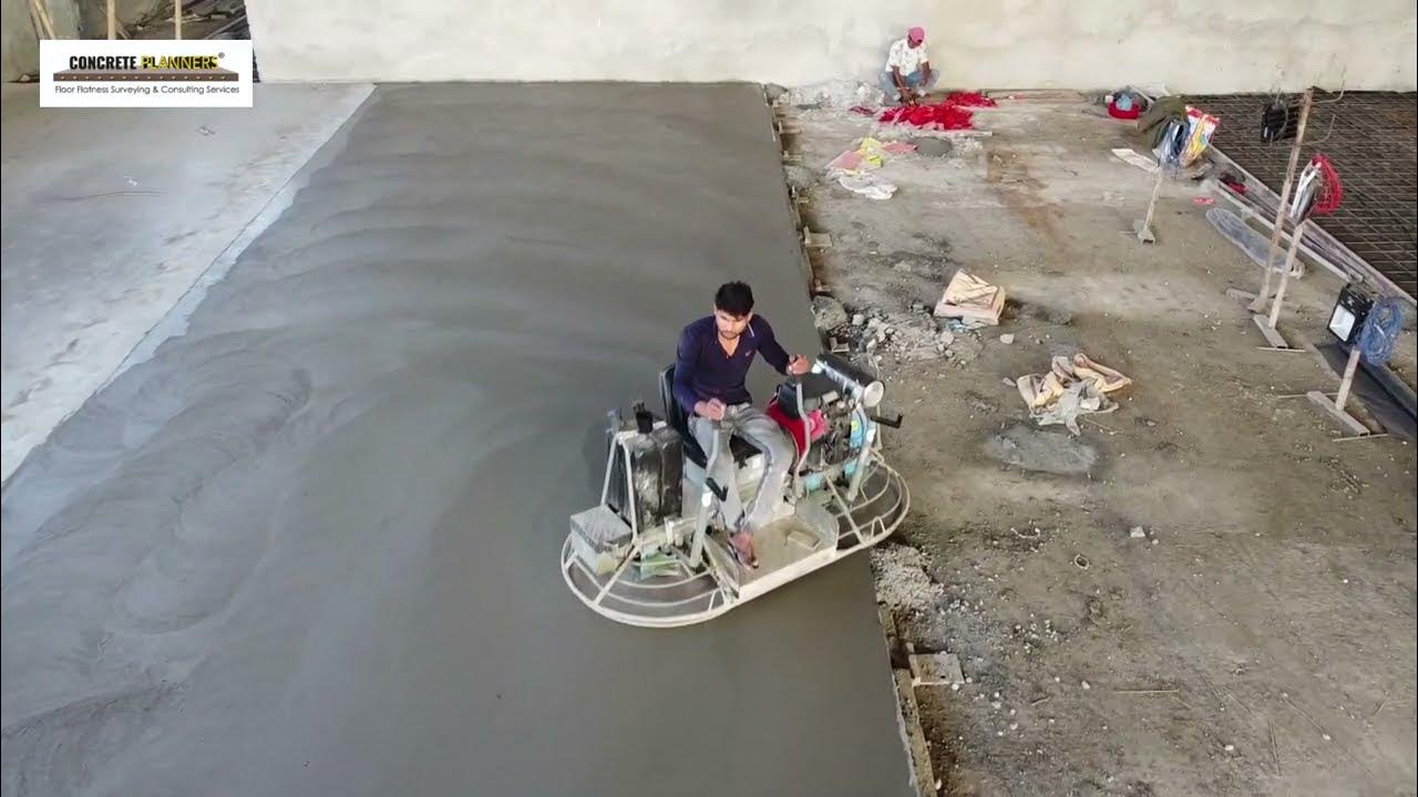 Training trimix contractor in nepal for flat floor construction tr34