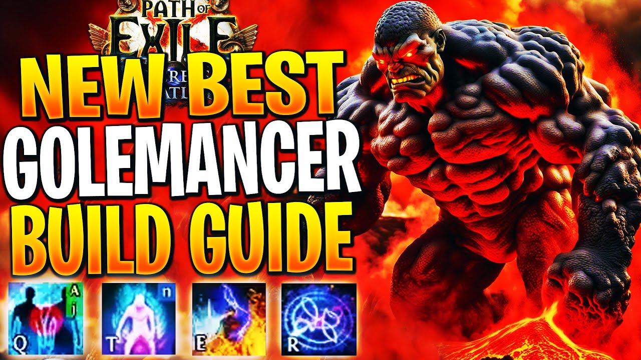 INFINITE DPS GOLEMANCER BUILD! POE Elementalist Build Guide 3.26 INFINITE DPS GOLEMANCER BUILD! POE Elementalist Build Guide 3.26