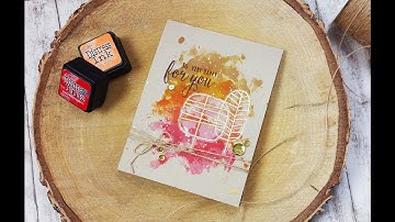 Fall Card | Smooshing Technique | Distress Inks