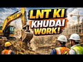 LNT KI khudai video | xcavator excavator work | TATA Hitachi | Aniljcbvideo 