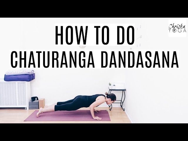 Four Limbed Staff (Chaturanga Dandasana) – Yoga Poses Guide by WorkoutLabs