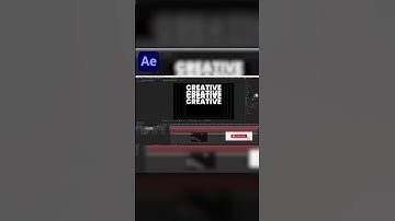 Creative text animation #3danimation #aftereffect #adobeaftereffects