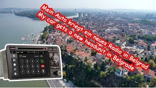 MY CAR GETS A NEW HEADUNIT IN BELGRADE - Summer Vlog #5 (English subtitles)