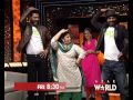 Prabhu deva saroj khan and remo dsouza on the front row