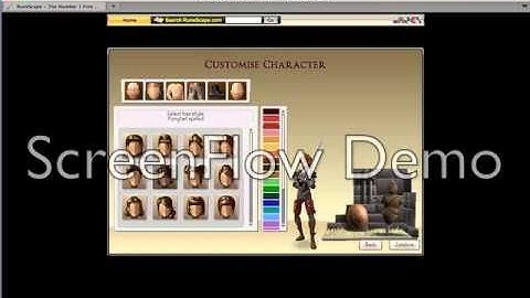 Runescape character creation