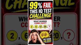 99% Fail This IQ Test Challenge 😱 | Can You Solve All Questions?