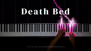 Death Bed (coffee) - Powfu (Piano Cover)