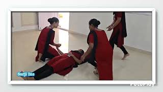 Simulation on BCLS for a Casualty with cardiac arrest @sarji institute of nursing sciences, Shimoga.