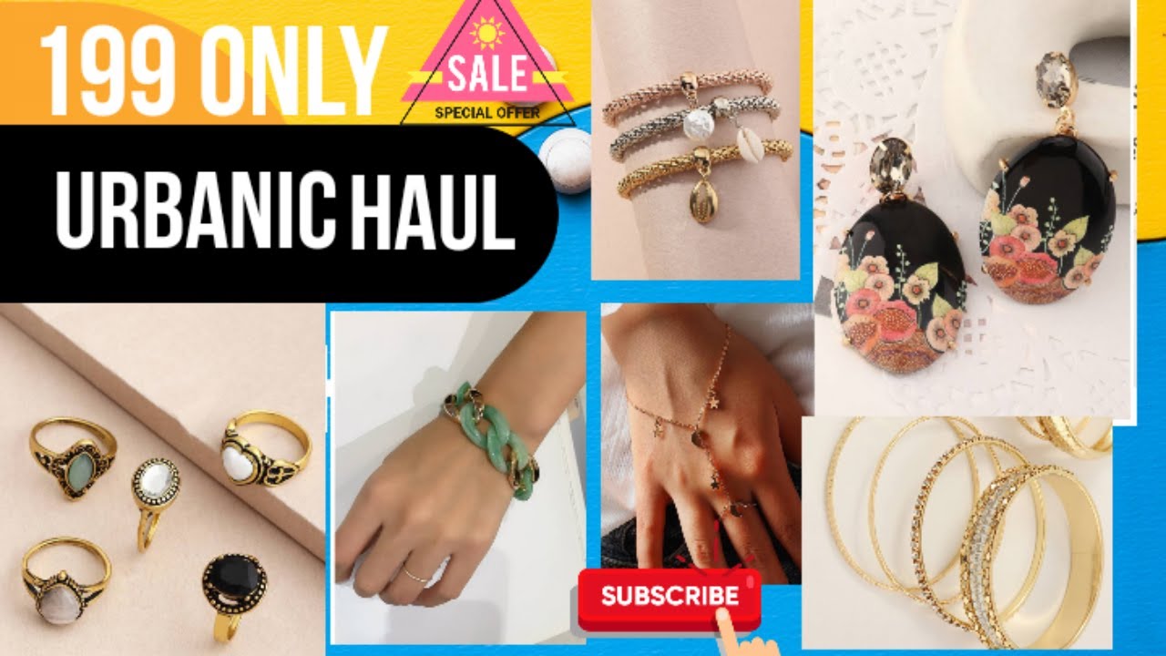 Urbanic accessories haul starting at 199 only Urbanicfashion 
