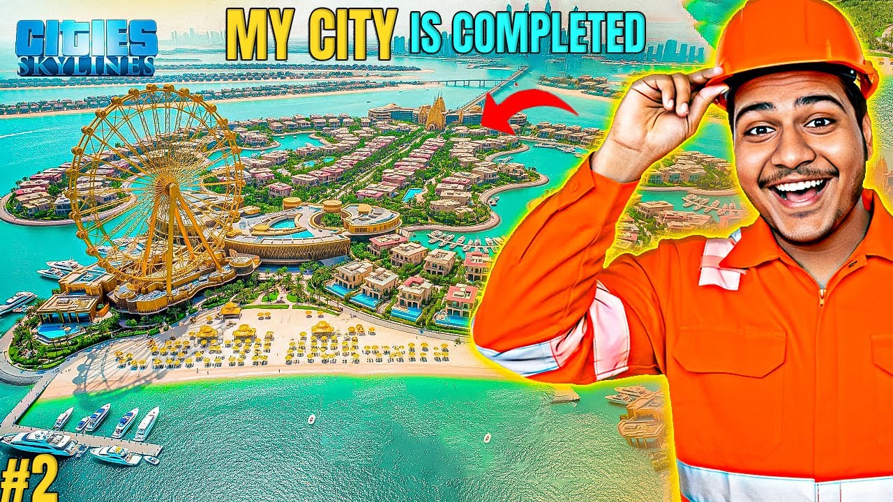 MY CITY BUILD IS COMPLETED Cities Skylines YouTube