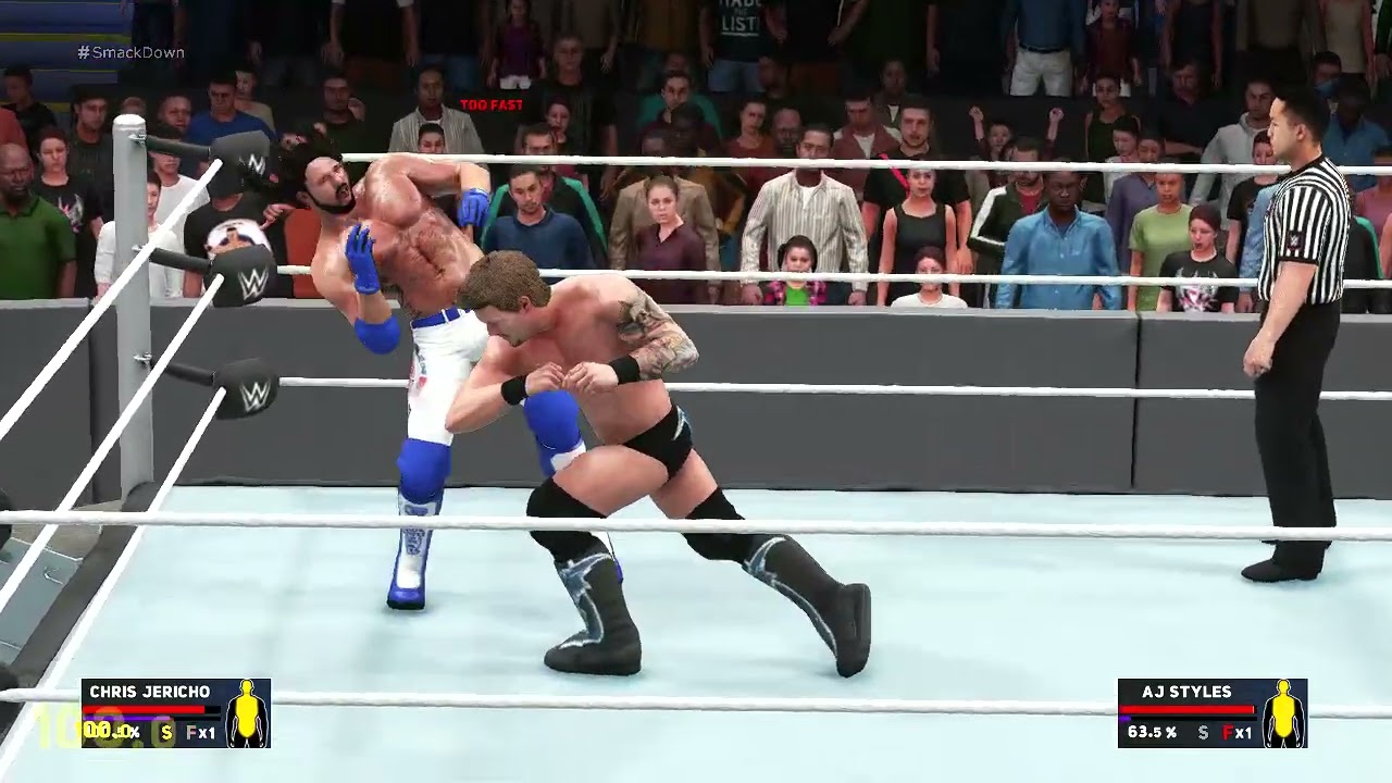 Chris Jericho Vs AJ Styles | 