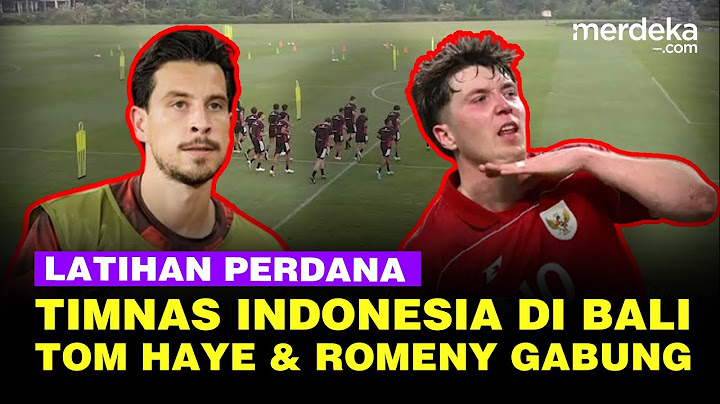 Suasana Latihan Perdana Timnas Indonesia di Bali Dipimpin Kluivert, Ada Tom Haye Hingga Ole Romeny