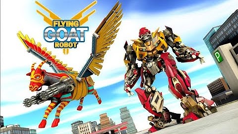 Flying Goat Transform War Ep-2 | Rescue City Futuristic Robot Android GamePlay | By Game Crazy
