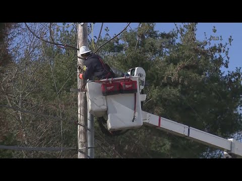 Strong winds knock out power for many Aroostook County residents - YouTube
