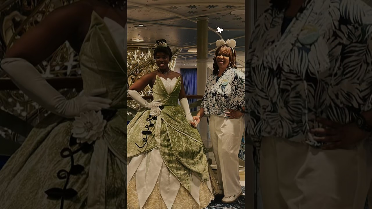 Meeting Princess Tiana on the Disney Wish | Your Story Isn’t Finished Yet 💚