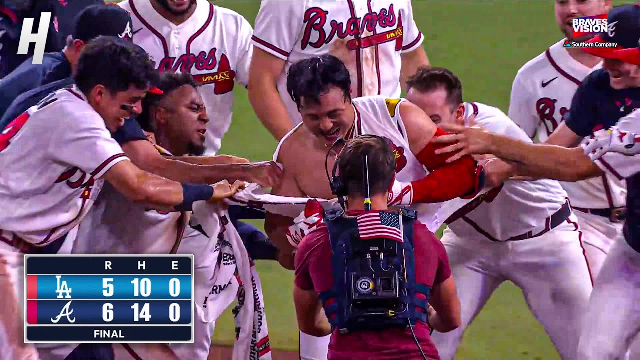 Ha-Seong Kim and the BRAVES WALK IT OFF Against the Dodgers🔥