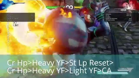 SFV - Dhalsim - Double Yoga Flame Corner Reset