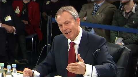 Blair at the Chilcott Iraq War Inquiry - Newsnight - BBC TWO - 29/01/2010 - 1030pm