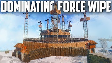 WE RAIDED EVERY ZERG ON FORCE WIPE! - Rust