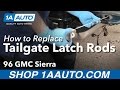 How to Replace Tailgate Latch Rods 1988-2000 GMC Sierra K1500