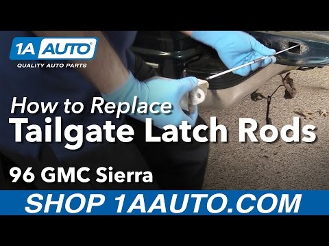 How to Install Replace Tailgate Latch Rods 1988-2000 GMC Sierra K1500