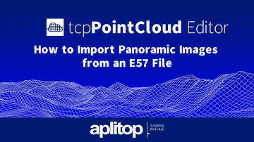 tcp PointCloud Editor | How to Import Panoramic Images from an E57 File