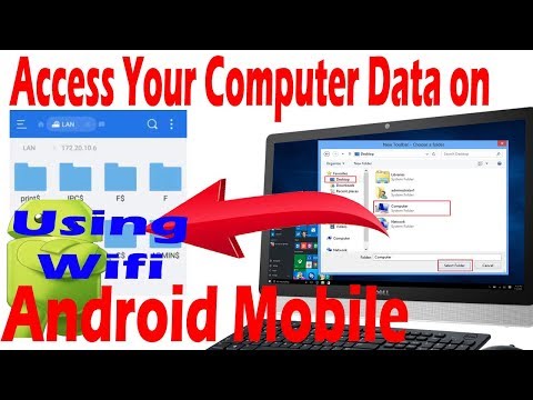 How to Access Computer Files on Mobile Using WiFi