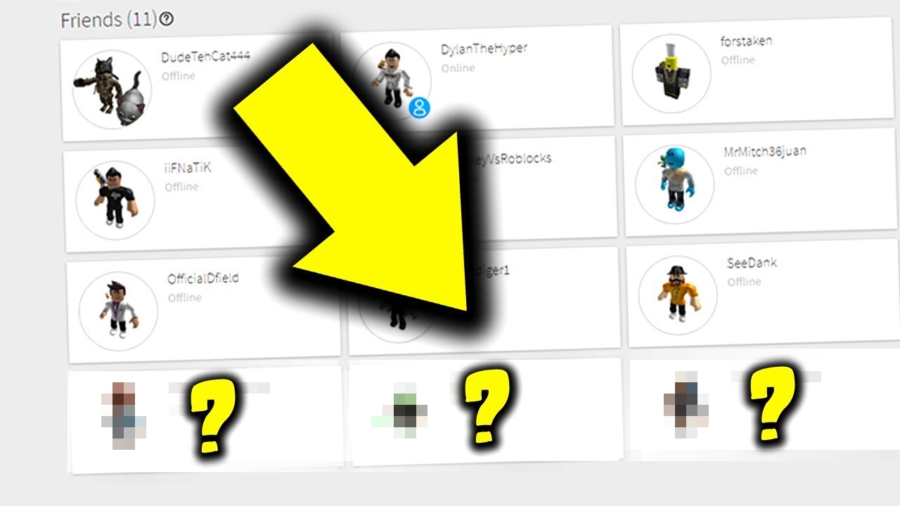 Better Roblox Friendslist