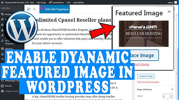 How to Enable a dynamic featured image in WordPress?