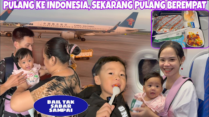 ALHAMDULILLH  AKHIRNYA SAMPAI DI INDONESIA, ABIL DAN MEIMEI BAHAGIA BANGET